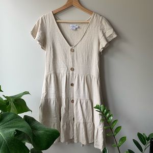Summer linen dress